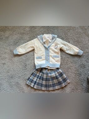 3 pieces girls dress set